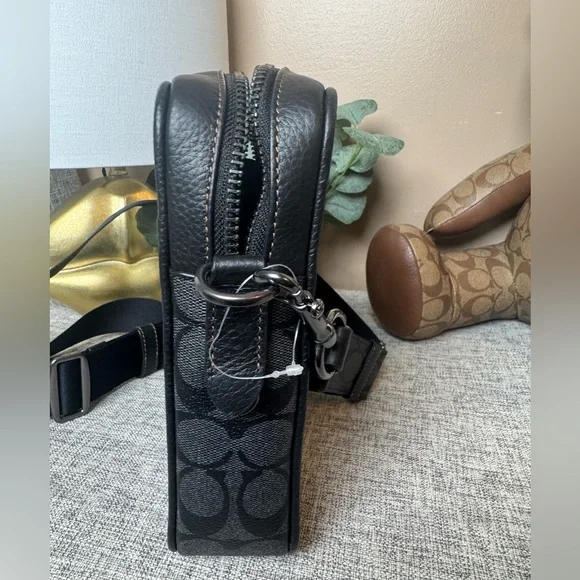 $189 COACH SULLIVAN Crossbody In Signature Canvas Men